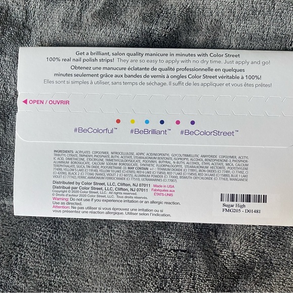 Color Street | Sugar High nail polish strips - Picture 3 of 3